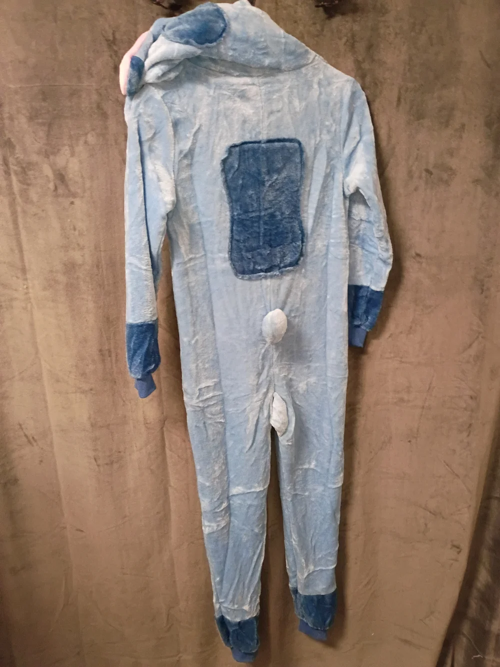 Stitch Character Hooded Kids Onesie Size 9-10 Years NWOT P2P 15 In